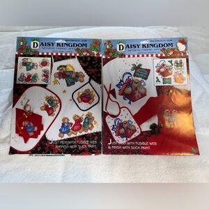 Daisy Kingdom Bear themed  No-Sew Fabric Appliqué Set - Multi-Color craft